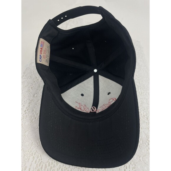 PETERBILT Black Adjustable One Size Fits Most Baseball Cap Hat EUC - Picture 5 of 8